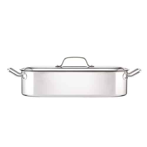 GSW 974 Casseruola In Acciaio Inox 18/8 Modello Le Chef, 20 Cm, Capacità 2,3 Litri, Fondo Termico
