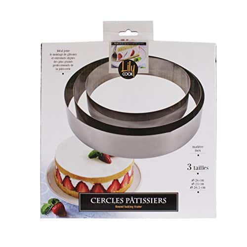 dessert telescopico anello rotondo in acciaio inox Mousse per torte pasticceria cucina fai da te regolabile 