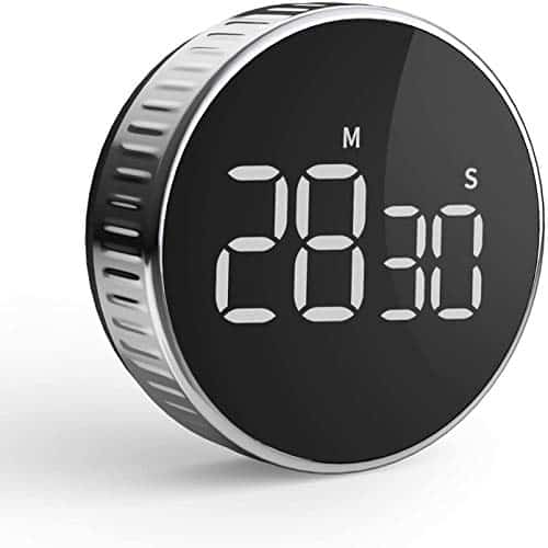 Noondl timer da cucina display digitale con display LCD timer magnetico per cucinare 