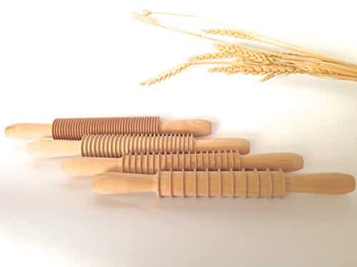 Mattarello In Legno Con Manico, Antiaderente, Per Pasta, Pizza, Biscotti, Torte, Bilanciato E Facile Da Usare, Utensile Da Cucina Domestico, Liscio E Resistente